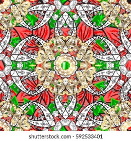 Floral seamless pattern with bright summer flowers in colors. Endless vector texture for romantic design, decoration, greeting cards, posters, wrapping, for textile print and fabric.