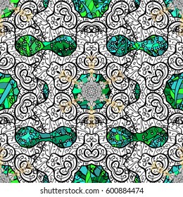 Floral seamless pattern with bright summer doodles in colors. Endless vector texture for romantic design, decoration, greeting cards, posters, wrapping, for textile print and fabric.