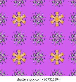 Floral seamless pattern with bright summer flowers in colors. Endless vector texture for romantic design, decoration, greeting cards, posters, wrapping, for textile print and fabric.