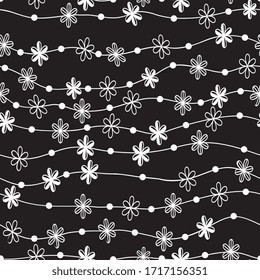 Floral seamless pattern can be used for wallpaper, website background, textile printing.