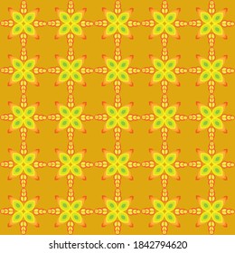 Floral seamless pattern. Can be used for fabric, print, wallpaper, gift wrapping, wrapping paper, web design and more. 