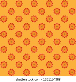 Floral seamless pattern can be used for fabric, print, wallpaper, gift wrapping, wrapping paper, web design and more. 