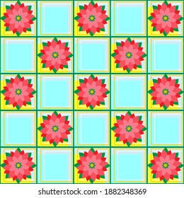 Floral seamless pattern can be used for wallpaper, oilcloth, wrapping paper, web design, cover and more.