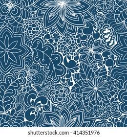 floral seamless pattern can be used for wallpaper, website background, textile printing