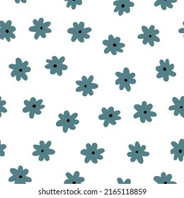 Floral seamless pattern. Colorful surface design
