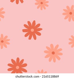 Patrón floral sin fisuras. Diseño de superficie colorida
