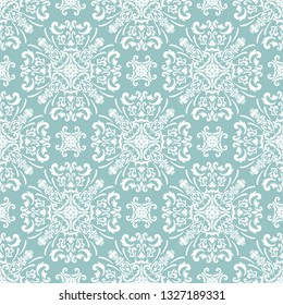 Floral seamless pattern damask baroque