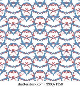 Floral Seamless Pattern for decoration. Geometric Print for paper. Texture Vector illustration.