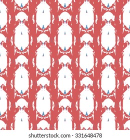 Floral Seamless Pattern for decoration. Geometric Print for paper. Texture Vector illustration.