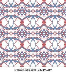 Floral Seamless Pattern for decoration. Geometric Print for paper. Texture Vector illustration.