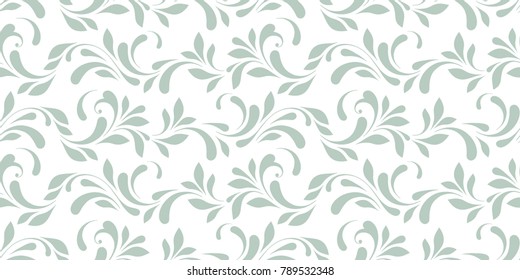 Floral seamless pattern. Delicate background for wrapping, textiles, paper, wallpaper.