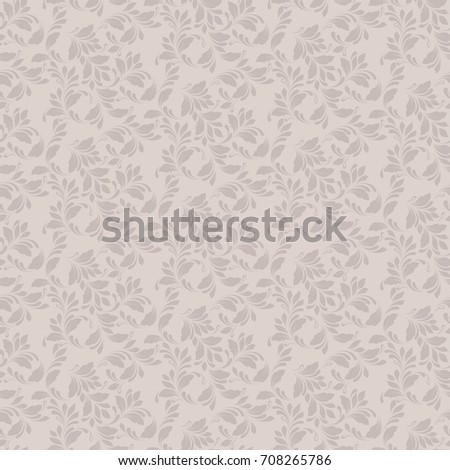 Floral seamless pattern. Delicate background for fabric, wrapping, wallpaper and paper. Fashion print.