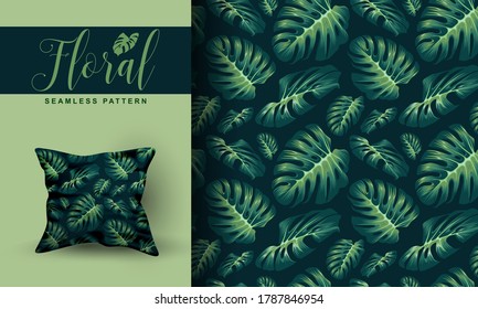 Blumennahtloses Musterdesign. floraler Hintergrund