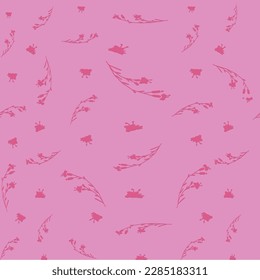 Floral seamless pattern design for fabrics print 