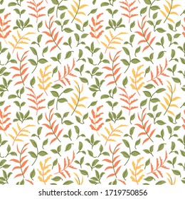 Illustration zum floralen nahtlosen Muster