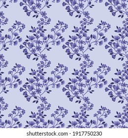 Floral Seamless Pattern Design For Print