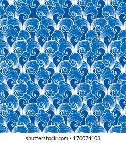 floral seamless pattern for design. Vector Illustration