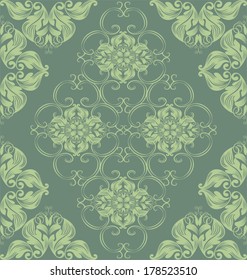 floral seamless pattern for design. Vector Illustration