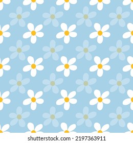 Floral seamless pattern design vector background