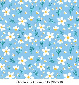 Floral seamless pattern design vector background