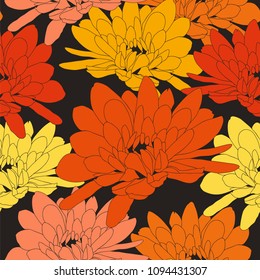 floral seamless pattern. designt element.