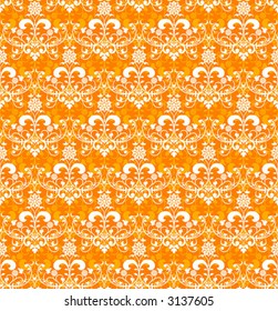 Floral seamless pattern, element for design, vector illustration