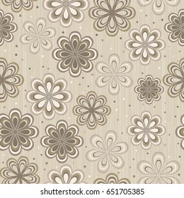 floral seamless pattern Endless pattern can be used for ceramic tile, wallpaper, linoleum, web page background