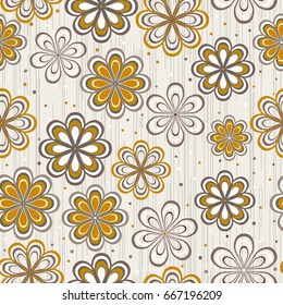floral seamless pattern Endless pattern can be used for ceramic tile, wallpaper, linoleum, web page background