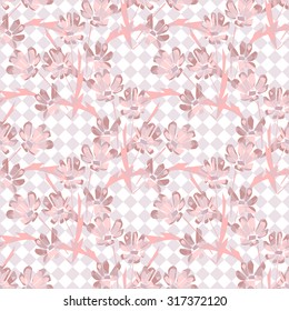 Floral seamless pattern, eps 10
