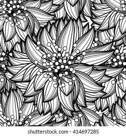 Floral seamless pattern. EPS 10 Vector Background