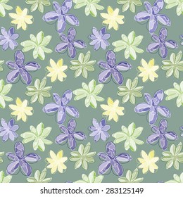 Floral seamless pattern, eps 8 
