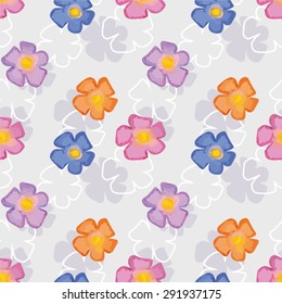 Floral seamless pattern, eps 8