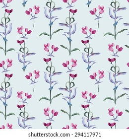 Floral seamless pattern, eps 8