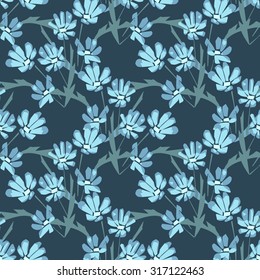 Floral seamless pattern, eps 8