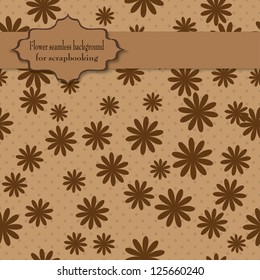 floral seamless pattern. Eps10