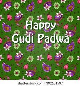 Floral seamless pattern. Ethnic ornament