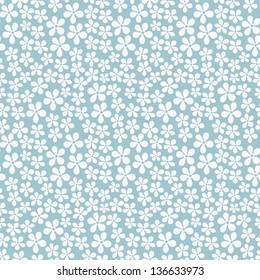 Floral seamless pattern. Fine texture with flowers
