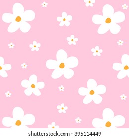 Floral seamless pattern. Fine texture with flowers