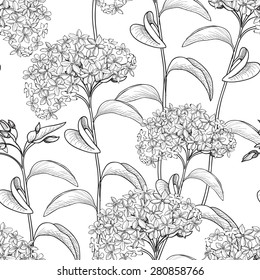 Floral seamless pattern. Flower background. Floral seamless texture with flowers.