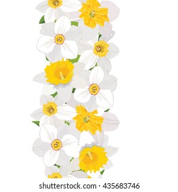 Floral seamless pattern. Flower background. Floral seamless texture with flowers.