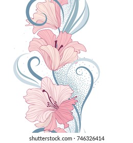 百合の花 のイラスト素材 画像 ベクター画像 Shutterstock