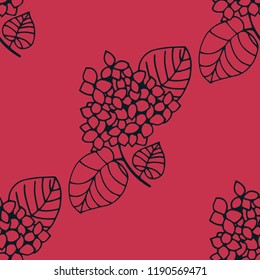 floral seamless pattern with flowers