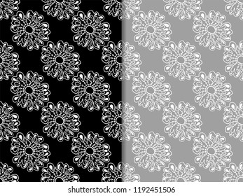 floral seamless pattern with flowers