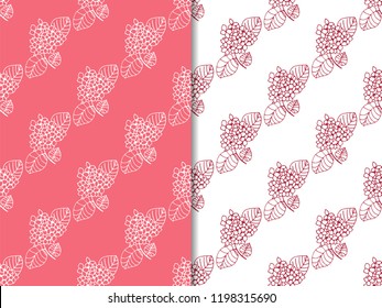 floral seamless pattern with flowers
