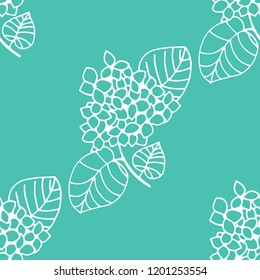 floral seamless pattern with flowers