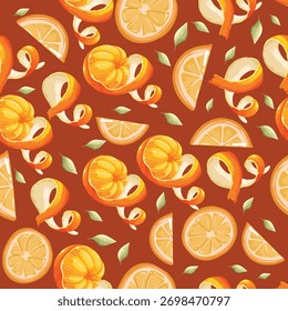 Floral seamless pattern with flowers design