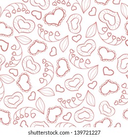 Floral seamless pattern with flowers. Endless floral texture for textile.