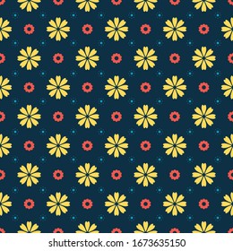 Floral seamless pattern. Seamless floral pattern. Flowers texture