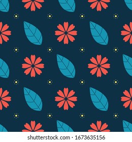 Floral seamless pattern. Seamless floral pattern. Flowers texture