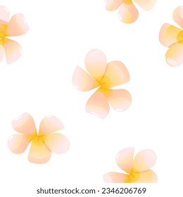 Patrón floral sin foco con flores. Fondo de verano tropical para el diseño textil, tapiz, embalaje. 